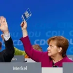 CDU pričakovano potrdila vstop v veliko koalicijo