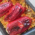 Пълнени пиперки – червени, защото са по-вкусни и ароматни