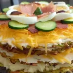 Солена торта с блатове от тиквички