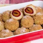 Recept: Najbolj enostavni slivovi cmoki brez krompirja