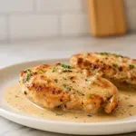 Piščanec v kremni česnovi omaki, ki se kar topi v ustih: preprost recept, ki navduši vsakogar