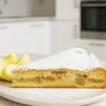 Zdrobov narastek z jabolki