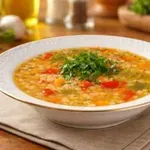 Preprosta zelenjavna enolončnica z ješprenom za vsak dan