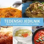 Tedenski jedilnik: Ideje za kosilo za tekoči teden #145