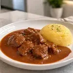 Ena sestavina za popoln in gost golaž brez moke ter brez grudic