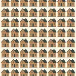 Optična iluzija: Najdete hiško, ki se razlikuje od ostalih?