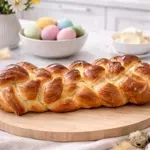 Recept za mehko velikonočno pletenico iz kvašenega testa, ki vedno uspe