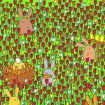 Uganka: Vam uspe med tulipani najti velikonočno jajce?