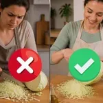 Kako narediti popolno zeljno solato v 2 minutah, za rezanje pa ne potrebujete noža