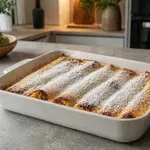 Pečene palačinke z orehovim nadevom, ki spomnijo na otroštvo