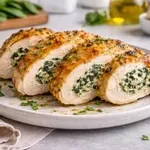 Ideja za kosilo: polnjene piščančje prsi iz cvrtnika na vroč zrak