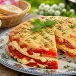 Slana torta, ki polepša mizo in navduši z okusom (primerna za piknike …)