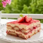 Sladica, ki izgine v trenutku: tiramisu z jagodami in belo čokolado