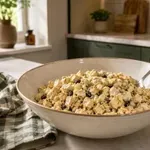Recept za osvežilno piščančjo solato, ki jo pripravite v 10 minutah