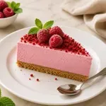 Najbolj top sladica tega poletja: Kremasta malinova torta brez peke