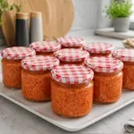 Domači namaz iz paprike in gorčice: Recept za ozimnico, ki vedno pride prav
