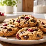 Recept: Piškoti z višnjami in temno čokolado, ki bodo v hipu zmanjkali