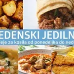 Kaj bomo kuhali ta teden? Ideje za slastna kosila od ponedeljka do nedelje #177