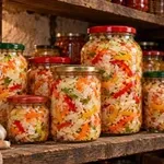 Recept za donavsko solato, ki so jo nekoč pripravljali za zimske mesece