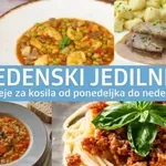 Kaj bomo kuhali ta teden? Ideje za slastna kosila od ponedeljka do nedelje #182