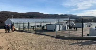 Newly built Lipa migrant centre opens in Bosnia