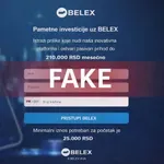 Sajber kriminalci se lažno predstavljaju kao Beogradska berza