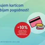 Jedna online kupovina danas, pogodnost za sutra: dm nagrađuje plaćanje karticama sa 10% popusta
