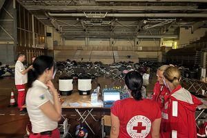 Nadaljujejo se aktivnosti Rdečega križa Slovenije ob vodni ujmi