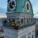 Žena zapela na crkvenom tornju: Spašavali ju zip-lineom