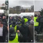 Izbila tučnjava ispred Skupštine: Policija opet blokirala ulazak zastupnicima unatoč obećanju