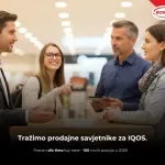 Boreas d.o.o - širi svoj tim: Tražimo IQOS prodajne savjetnike !
