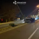 Mostar: Automobilom udario u rasvjetni stup