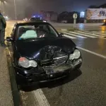 Sudar Mercedesa i Volkswagena na Novom mostu