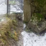 VIDEO | Opasnost na M-17: "Ovo malo zemlje sve drži"