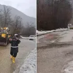 Poplavila cesta Jablanica - Blidinje, promet otežan