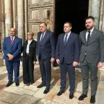 Dodik zapjevao s hodočasnicima u Jeruzalemu