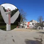 Srušen spomenik na Stadionu HŠK Zrinjski