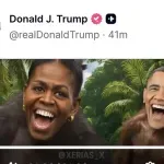 Trump o videu na kojem su Obame prikazani kao majmuni: "Neću se ispričati"