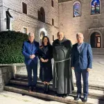 Čović, Filipović i Milas posjetili franjevački samostan na Humcu u Ljubuškom