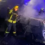 FOTO | Tijekom noći izgorio automobil u Bijelom Polju