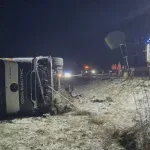 Državljanin BiH lakše ozlijeđen: Električnim kamionom sletio s ceste, šteta 400.000 eura