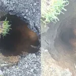 U središtu općine otvorila se rupa duboka više od 10 metara