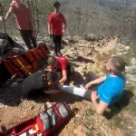 Ozlijeđeni državljanin Hrvatske spašen na Križevcu