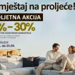 Proljetni popusti do 30% u salonu namještaja SOFA – Uređujte svoj prostor po povoljnim cijenama!