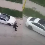 VIDEO | Uništavao automobil pa propao kroz krov