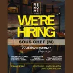 Traži se sous chef – pridruži se timu Renome cake & resto u Tomislavgradu