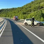 Automobilom udario u zaštitnu ogradu na cesti Stolac-Neum