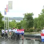 VIDEO | Biciklijada 'Putem spasa' za mostarske branitelje