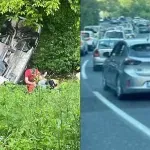 Dvije ženske osobe ozlijeđene u izlijetanju automobila s ceste na Bradini