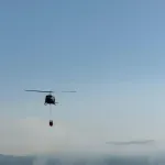 VIDEO | Oružane snage: Naš helikopter još uvijek gasi požar kod Jablanice